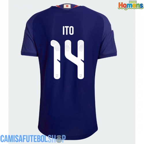 Camisa de time de futebol Japão Junya Ito #14 Replicas 1º Equipamento Mundo 2026 Manga Curta